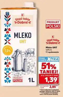 Kaufland Mleko UHT oferta