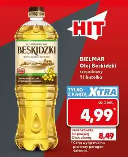 Kaufland BIELMAR Olej Beskidzki rzepakowy 1l butelka oferta