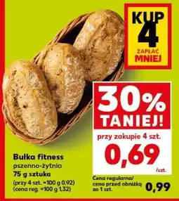 Kaufland Bułka fitness pszenno-żytnia oferta