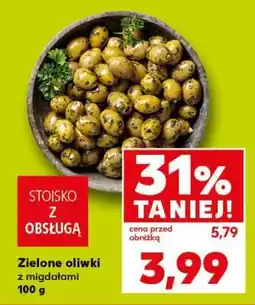Kaufland Zielone oliwki z migdałami 100 g oferta