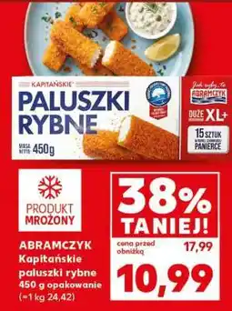 Kaufland ABRAMCZYK Kapitańskie paluszki rybne 450 g opakowanie oferta
