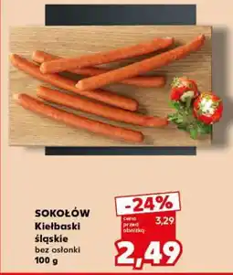 Kaufland SOKOŁÓW Kiełbaski śląskie bez osłonki 100 g oferta