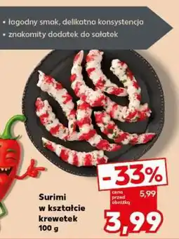 Kaufland Surimi w kształcie krewetek 100 g oferta