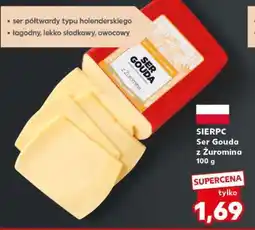Kaufland SIERPC Ser Gouda z Żuromina 100 g oferta