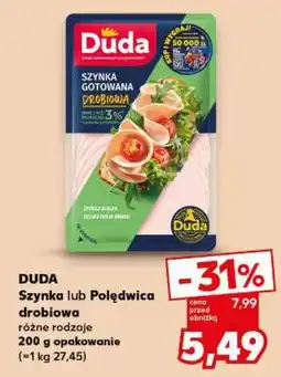 Kaufland DUDA Szynka lub Polędwica drobiowa oferta
