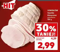 Kaufland SOKOŁÓW Szynka klasyczna gotowana 100 g oferta