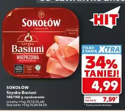 Kaufland SOKOŁÓW Szynka Basiuni oferta