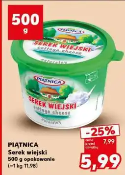 Kaufland PIĄTNICA Serek wiejski oferta
