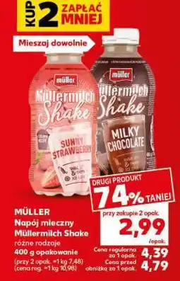 Kaufland MÜLLER Napój mleczny Müllermilch Shake oferta