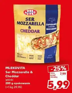 Kaufland SER MOZZARELLA & CHEDDAR oferta