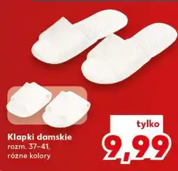 Kaufland Klapki damskie oferta