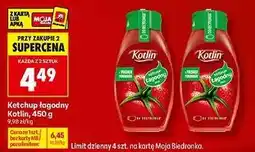 Biedronka Ketchup łagodny Kotlin, 450 g oferta