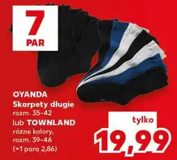Kaufland OYANDA Skarpety długie oferta