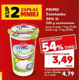 Kaufland PRIMO Śmietanka 30% tł oferta