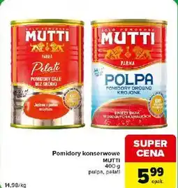 Carrefour Express Pomidory konserwowe MUTTI oferta