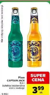 Carrefour Express Piwo Captain Jack oferta