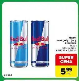 Carrefour Express Napój energetyzujący Red Bull oferta