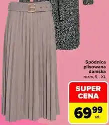 Carrefour Spódnica plisowana damska oferta