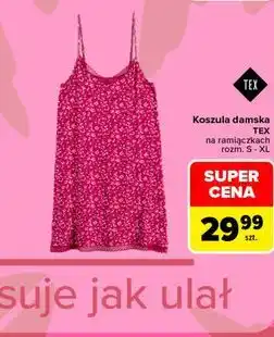 Carrefour Koszula damska TEX na ramiączkach oferta