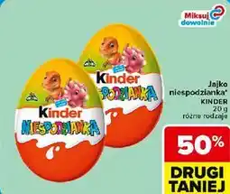 Carrefour Express Jajko niespodzianka Kinder oferta