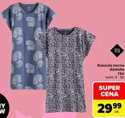 Carrefour Koszula nocna damska TEX oferta