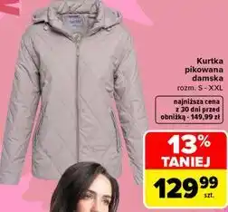 Carrefour Kurtka pikowana damska oferta