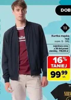 Carrefour Kurtka męska TEX oferta