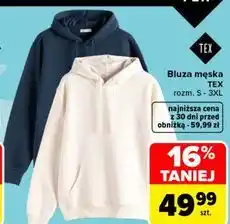 Carrefour Bluza męska TEX oferta