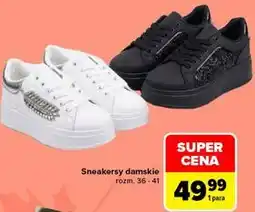 Carrefour Sneakersy damskie oferta