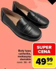 Carrefour Buty typu czółenka, mokasyny damskie oferta