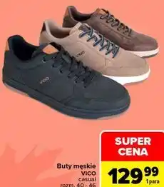 Carrefour Buty męskie VICO casual oferta