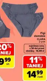 Carrefour Figi damskie CLARA 2-pak oferta