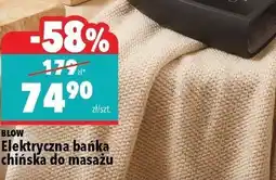 Biedronka BLOW Elektryczna bańka chińska do masażu oferta