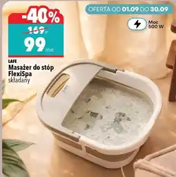 Biedronka LAFE Masażer do stóp FlexiSpa składany oferta