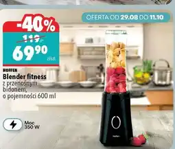 Biedronka Hoffen Blender fitness z przenośnym bidonem oferta