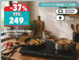 Biedronka Hoffen Kuchenka indukcyjna 2 palniki, czarna oferta