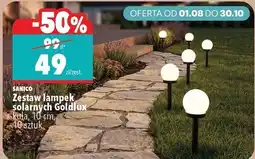Biedronka Zestaw lampek solarnych Goldlux kula, 10 cm, 10 sztuk oferta