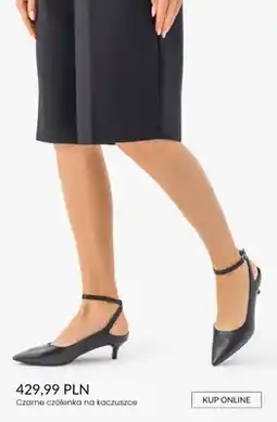 Ryłko Czarne czółenka na kaczuszce oferta
