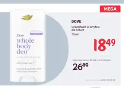 Rossmann Dezodorant w sztyfcie dla kobiet Dove oferta