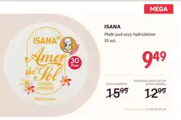 Rossmann Płatki pod oczy hydrożelowe Isana oferta