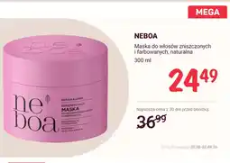 Rossmann Maska do włosów zniszczonych i farbowanych naturalna Neboa oferta