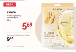 Rossmann Maska w płachcie rozświetlająca Kimoco oferta