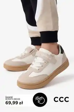 CCC Buty sportowe Sprandi Bonita Beige oferta