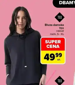 Carrefour Bluza damska TEX casual oferta