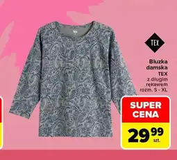 Carrefour Bluzka damska z długim rękawem TEX oferta