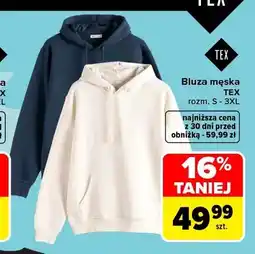Carrefour Bluza męska TEX oferta
