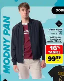 Carrefour Kurtka męska TEX oferta