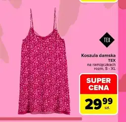 Carrefour Koszula damska na ramiączkach TEX oferta
