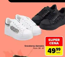 Carrefour Sneakersy damskie oferta