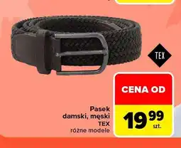 Carrefour Pasek damski TEX oferta